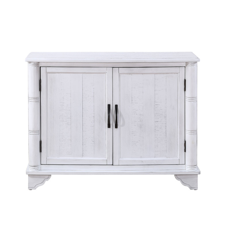 40"  Console Table With Storage Shelf, Retro Entryway Table With Adjustable Storage Shelf, Sofa Couch Table For Hallway, Entry Way, Living Room, Foyer,  Antique White
