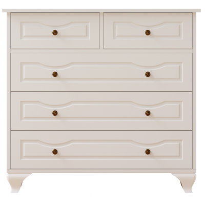 Angelyne 90cm W 5 - Drawer Chest of Drawers