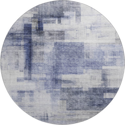 Premium Machine Washable Nigel AMF1067 Squares Rug
