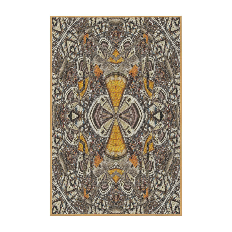 Tapis gris, Rectangle 5 pi x 7 pi