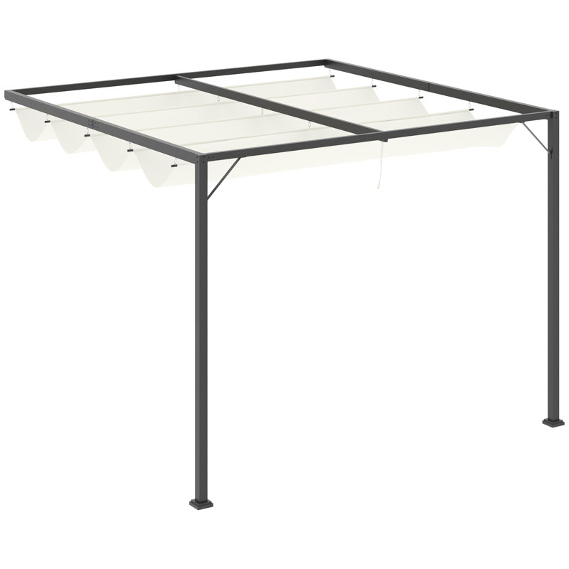 Milanna 3m x 3m Metal BBQ Gazebo