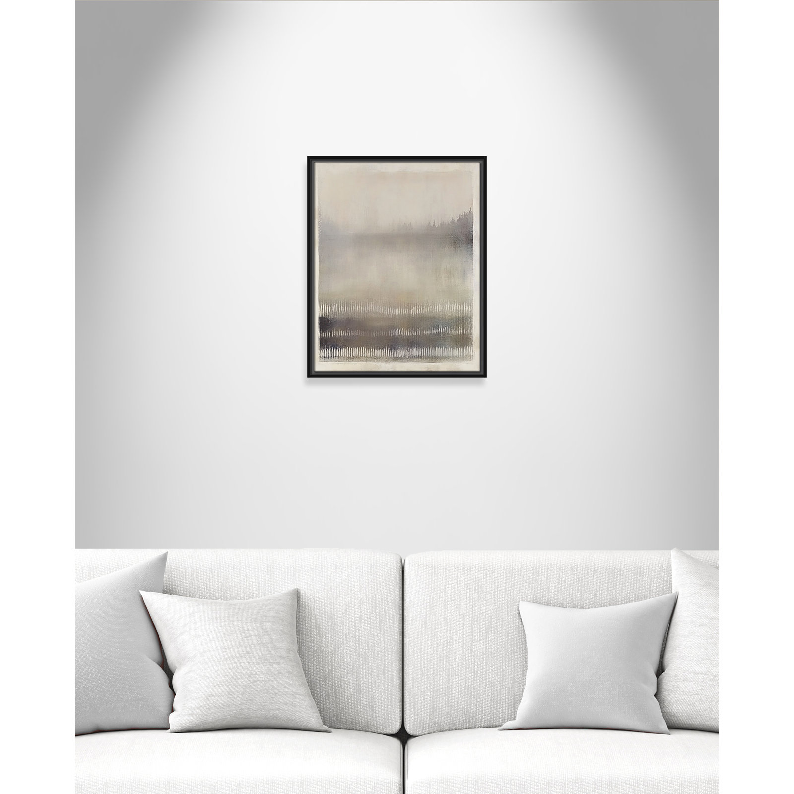 Balanced Silence III Print by Irena Orlov, 21.5" H x 17.5" W, Black Floater