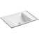 Alteo Metal Rectangular Undermount Bathroom Sink with Overflow