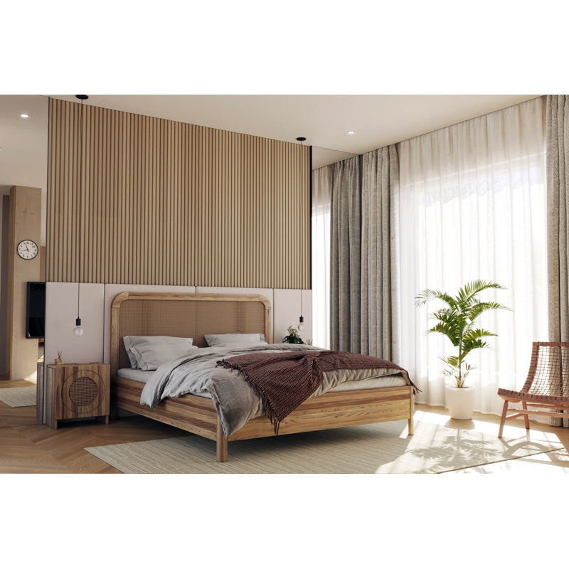 Shawny Bed, Natural Oil, 120 x 200cm