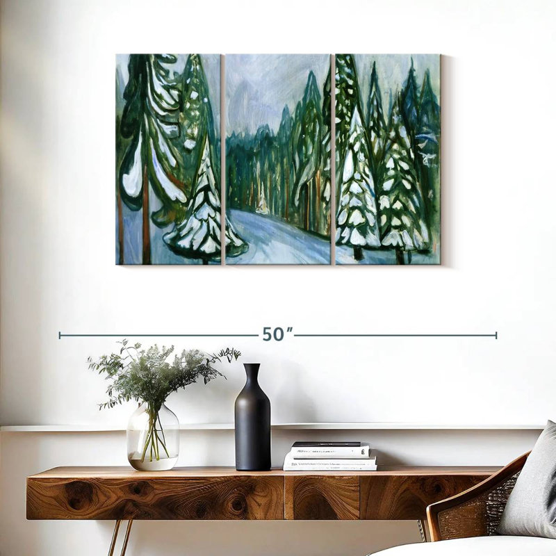 Alvord New Snow, 24" H x 38" W