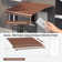 Electric Awning, Retractable Awning with Remote Controller and Manual Crank Handle
