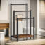 Rustic Industrial Freestanding Quilt Rack
