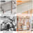 39.5'' - 65.5" W Closet System with Drawers and Hanging Rods-2122896554