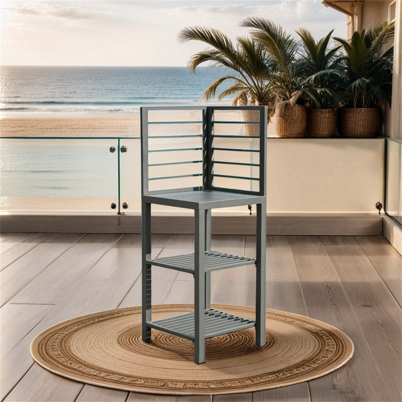 Roseabella Metal Kitchen Island
