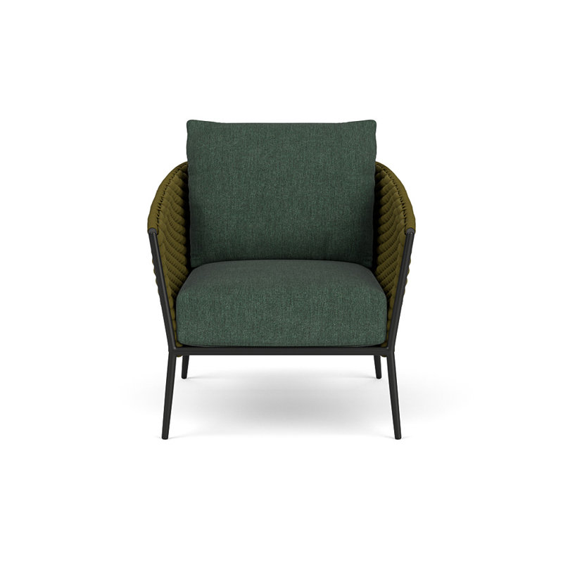 Escape Outdoor Lounge Chair, Cast Ivy
