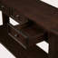 Console en bois de pin de 63 po avec 4 tiroirs et 1 tablette inférieure pour le couloir d'entrée-1430060038
