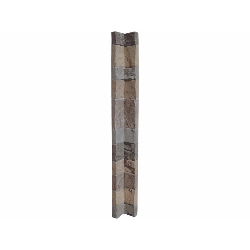 Colorado Dry Stack Flush Inside Corner, Motley Gray