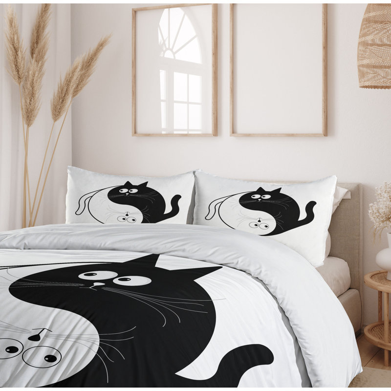 Polyester Duvet Cover, Twin Duvet Cover + 1 Standard Sham
