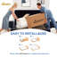 Matelas en mousse à mémoire de forme à ressorts ensachés mi-ferme 12 po-2138707708