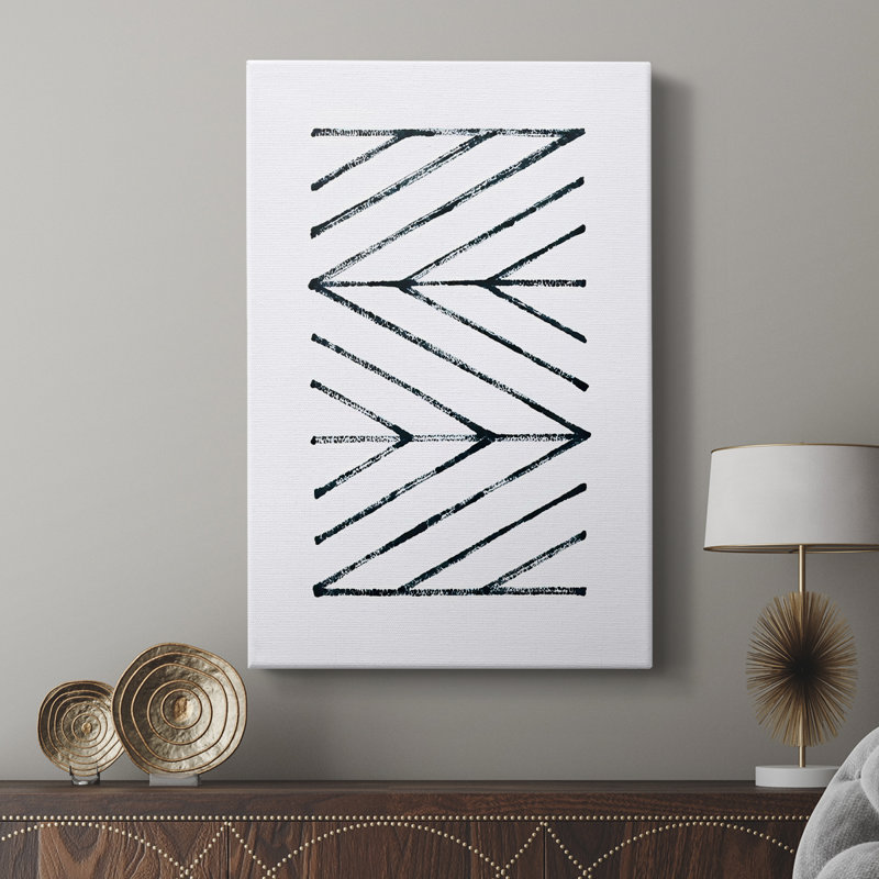 Geometric Meditation III - galerie sur mesure, H 18 po x l 12 po