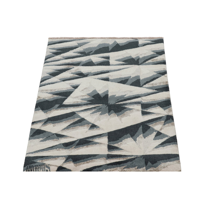 Rug & Kilim’S Modern Geometric Abstract Rug