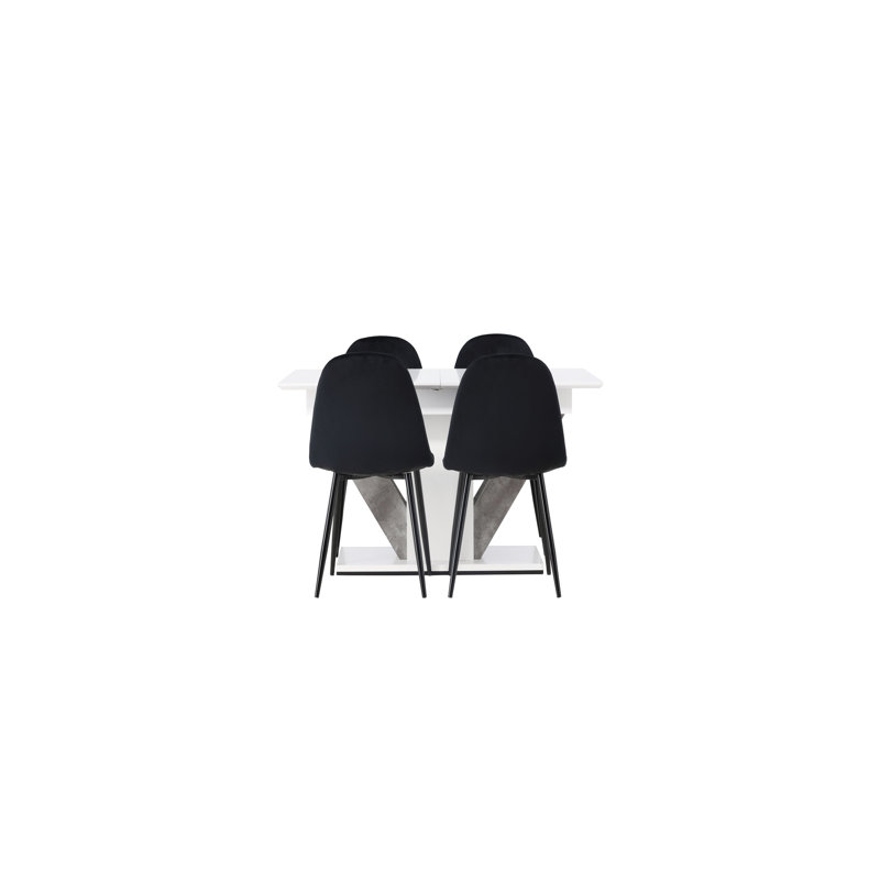 Anza 4 - Person Dining Set