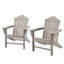 Chaise Adirondack en plastique Byrge-1371150505