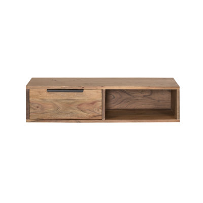 Jordyn Acacia Solid Wood Floating Shelf