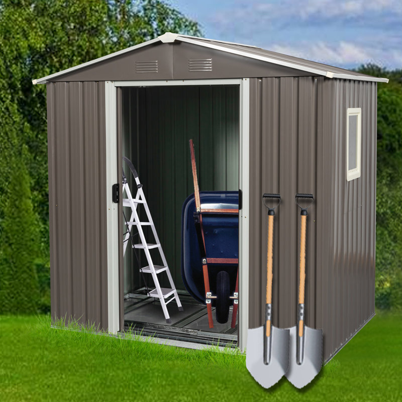 6 ft. x 5 ft. Metal Storage Shed