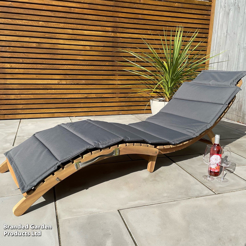 180cm Long Single Chaise with Cushions