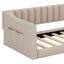 Lit de jour rembourré et poche de rangement latérale-455199666-455199665