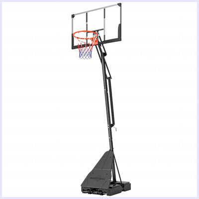 But de basketball réglable, panier de basketball portable