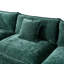 Canapé en chenille l 150 po avec 6 coussins et coussins en mousse Genèveve Genèveve-786173000-784451397