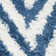 Delane Handmade Tufted Ivory/Blue Area Rug