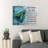 A Sea Turtle - Never Forget Where You Came From - 1 Piece Rectangle Graphic Art Print On Wrapped Canvas-199709075