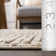 Jemier Textured Tile Beige Area Rug