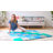 ECR4Kids SoftZone Patchwork Activity Folding Play Mat, 58in Square, Baby Essentials-99462831