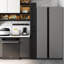 Étagère ouverte 7 côtés multi-fonctions avec rangement à un seul niveau pour la cuisine, le salon et les espaces étroits