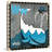 'Whale' Print on Wrapped Canvas-25597201