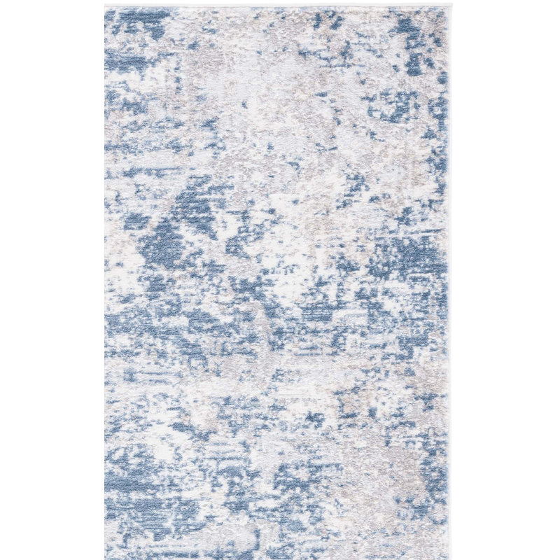 Amelia Performance Performance Abstract Rug, Rectangle 9" x 12"