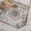 Tapis intérieur lavable en nylon Aquinnah Burj-116821646