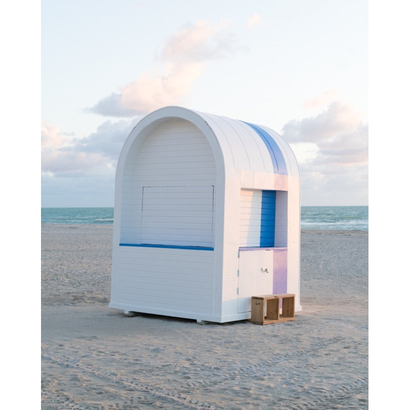 Beach Stand 7 Print by Kwak, Tommy, Maple Single Picture Framed, 44'' H x 36'' W