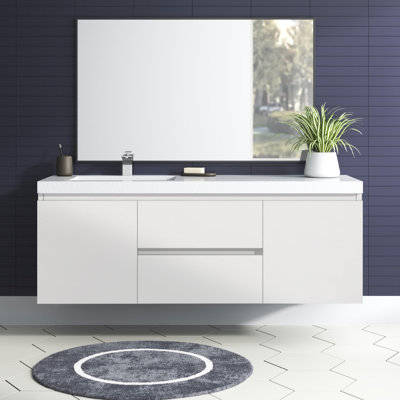 Ensemble de meuble-lavabo simple 60 po