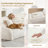 Beige Chenille Curved Sectional, Boneless Couch with 4 Pillows.Free Assembly-151365261
