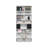 16-Shelf Multimedia Media Storage Tower Rack with Adjustable Shelves-1714862676