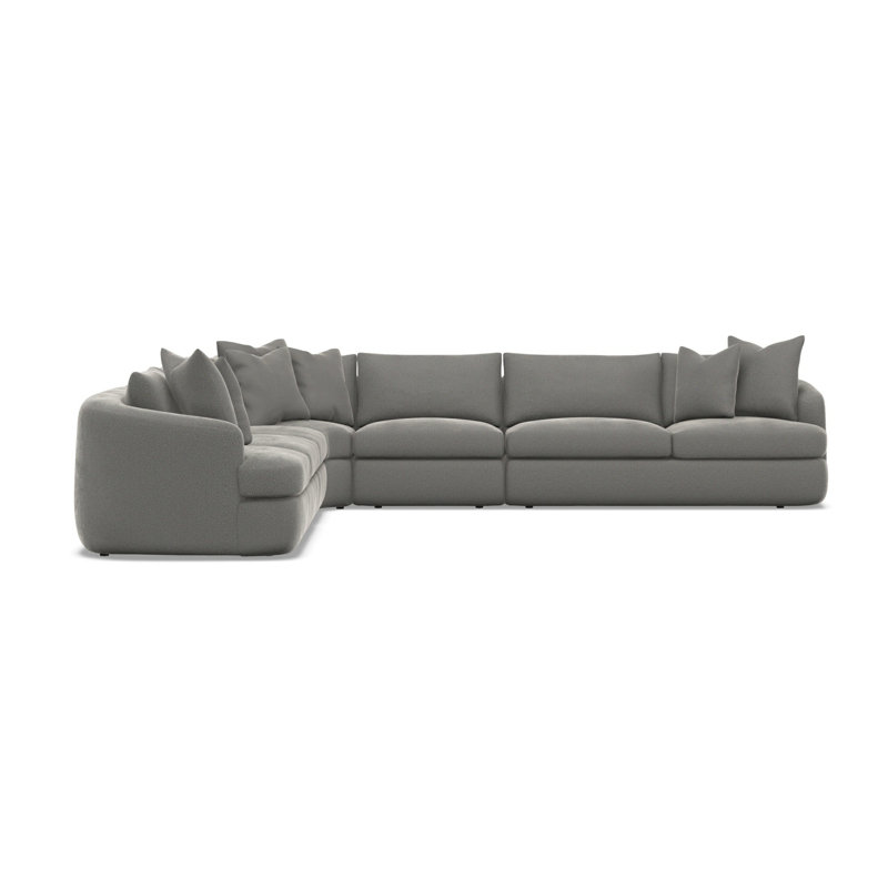 Jules Fabric 5 Pc Sectional, 1592-011