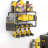 Heavy Duty Tool Shelf & 1 Pack of 3 Layers Tool Rack