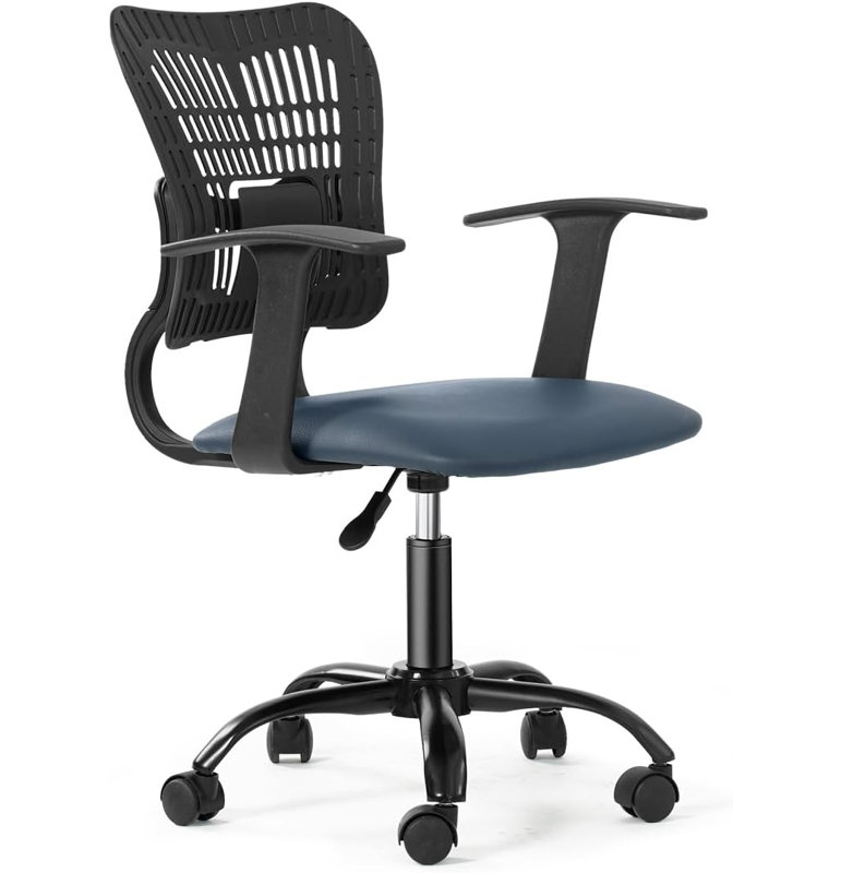 Chaise de bureau Florence, Bleu