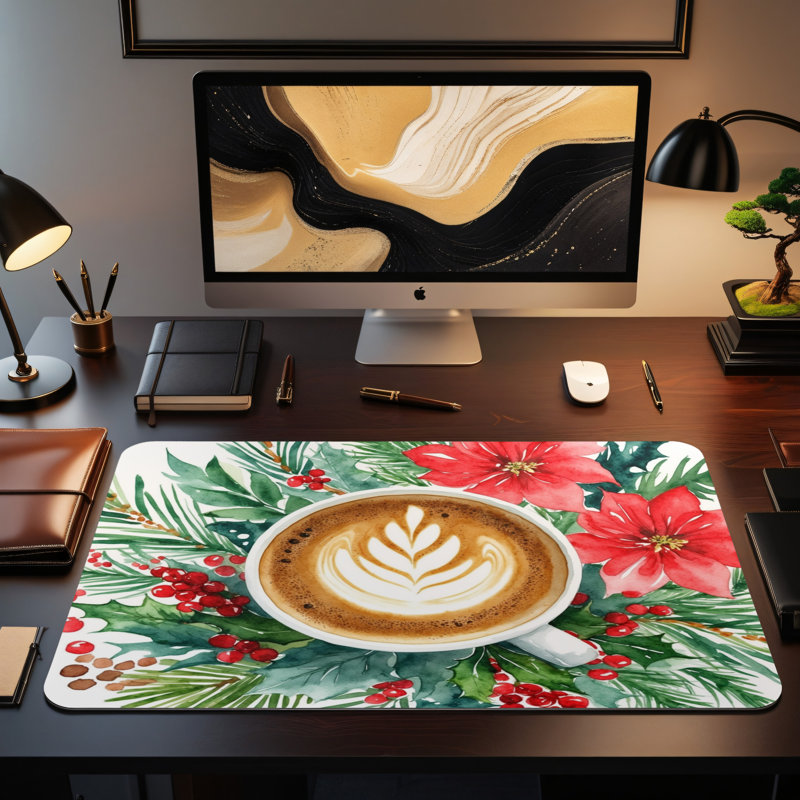 Polyester Desk Pad, 23.6x13.8