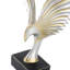 Résine aigle figurine décorative abstraite aile statue sculpture ornement artisanat bureau décoration or-271122833
