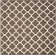 Rodgers Hand Woven Flat Weave Banana Silk/Wool/Cotton Geometric Rug in Brown