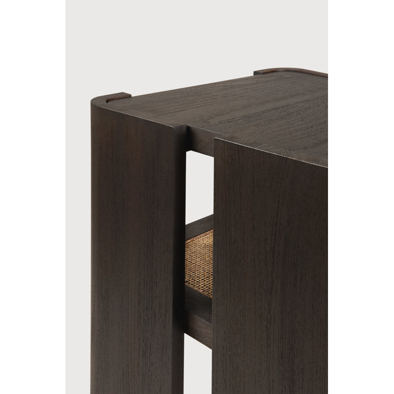 Panel Solid Wood End Table