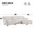 [VIDEO]110" Modular Sectional Sofa-1387960604