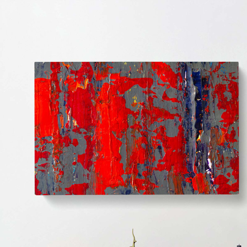 Abstract Art Painting Vol.94 by S.Johnson - Wrapped Canvas, 40cm H x 60cm W x 3cm D