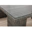 Rectangular Metal Outdoor Side Table , 147.32cm cm W 83.82cm cm D